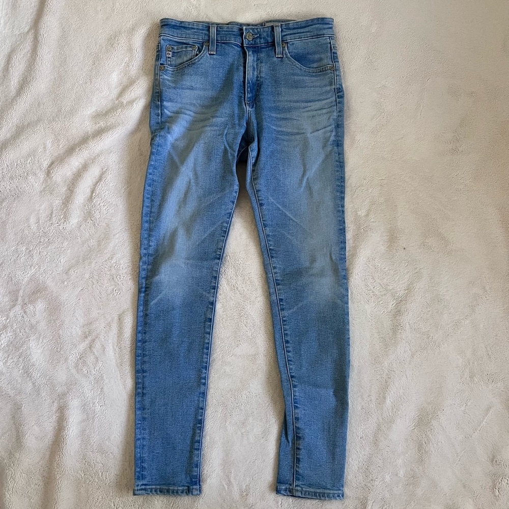 AG Jean. High rise skinny ankle (27R)